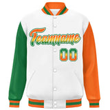 Custom Raglan Sleeves Baseball Jacket Personalized Team Name Number Performance Varsity Letterman Jackets