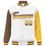 Custom Raglan Sleeves Baseball Jacket Personalized Team Name Number Performance Varsity Letterman Jackets