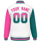 Custom Raglan Sleeves Baseball Jacket Personalized Team Name Number Performance Varsity Letterman Jackets