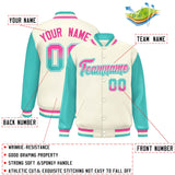 Custom Raglan Sleeves Baseball Jacket Personalized Team Name Number Performance Varsity Letterman Jackets