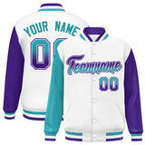 Custom Raglan Sleeves Baseball Jacket Personalized Team Name Number Performance Varsity Letterman Jackets