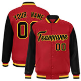 Custom Raglan Sleeves Baseball Jacket Personalized Team Name Number Performance Varsity Letterman Jackets