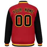 Custom Raglan Sleeves Baseball Jacket Personalized Team Name Number Performance Varsity Letterman Jackets