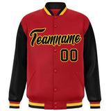 Custom Raglan Sleeves Baseball Jacket Personalized Team Name Number Performance Varsity Letterman Jackets