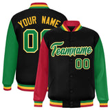 Custom Raglan Sleeves Baseball Jacket Personalized Team Name Number Performance Varsity Letterman Jackets
