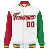Custom Raglan Sleeves Baseball Jacket Personalized Team Name Number Performance Varsity Letterman Jackets