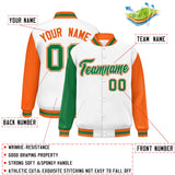 Custom Raglan Sleeves Baseball Jacket Personalized Team Name Number Performance Varsity Letterman Jackets