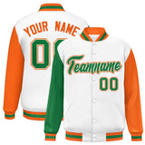 Custom Raglan Sleeves Baseball Jacket Personalized Team Name Number Performance Varsity Letterman Jackets