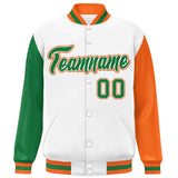 Custom Raglan Sleeves Baseball Jacket Personalized Team Name Number Performance Varsity Letterman Jackets