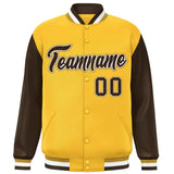 Custom Raglan Sleeves Baseball Jacket Personalized Team Name Number Performance Varsity Letterman Jackets