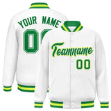Custom Classic Style Baseball Jacket Personalized Team Name Number Lightweight College Coat for Men Women Youth