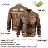 Custom Graffiti Pattern Fashion Letterman Jackets for Winter Fashion Full-Zip Baseball Jacket