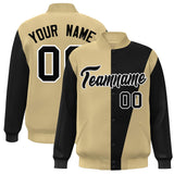 Custom Color Block Varsity Bomber Baseball Jackets Personalized Letters Number Logo for Adult Youth