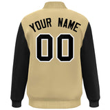 Custom Color Block Varsity Bomber Baseball Jackets Personalized Letters Number Logo for Adult Youth