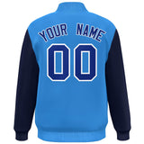 Custom Color Block Varsity Bomber Baseball Jackets Personalized Letters Number Logo for Adult Youth