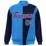 Custom Color Block Varsity Bomber Baseball Jackets Personalized Letters Number Logo for Adult Youth