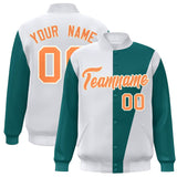 Custom Color Block Varsity Bomber Baseball Jackets Personalized Letters Number Logo for Adult Youth