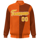 Custom Color Block Varsity Bomber Baseball Jackets Personalized Letters Number Logo for Adult Youth