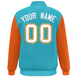 Custom Color Block Varsity Bomber Baseball Jackets Personalized Letters Number Logo for Adult Youth