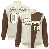 Custom Color Block Varsity Bomber Baseball Jackets Personalized Letters Number Logo for Adult Youth