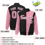 Custom Color Block Varsity Bomber Baseball Jackets Personalized Letters Number Logo for Adult Youth