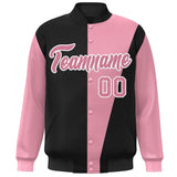 Custom Color Block Varsity Bomber Baseball Jackets Personalized Letters Number Logo for Adult Youth