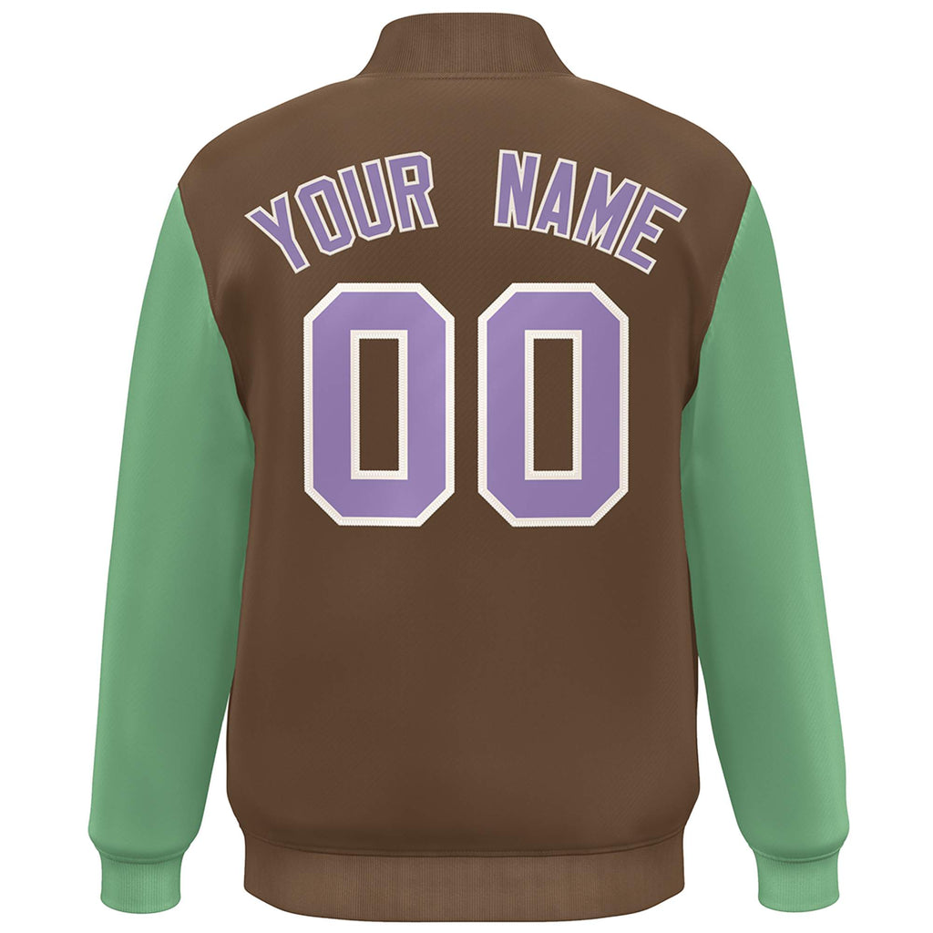 Custom Color Block Varsity Jackets Design Your Own Letterman Baseball Coat