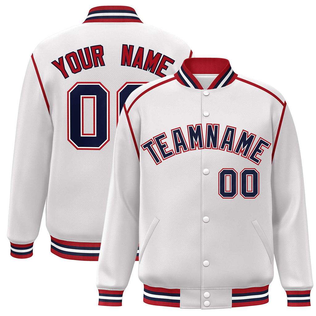 Custom Color Block Ribbon Personalized Letterman Jackets Design Sports Baseball Jacket For Men/Women