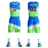 Custom Gradient Fashion Sets Slash Basketball Jersey Fun Gifts
