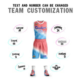 Custom Gradient Fashion Sets Slash Basketball Jersey Fun Gifts