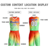 Custom Gradient Fashion Sets Slash Basketball Jersey Fun Gifts