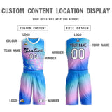 Custom Gradient Fashion Sets Slash Basketball Jersey Fun Gifts