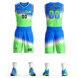 Custom Gradient Fashion Sets Slash Basketball Jersey Fun Gifts