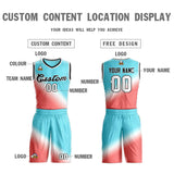Custom Gradient Fashion Sets Slash Basketball Jersey Fun Gifts