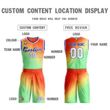 Custom Gradient Fashion Sets Slash Basketball Jersey Fun Gifts