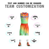 Custom Gradient Fashion Sets Slash Basketball Jersey Fun Gifts