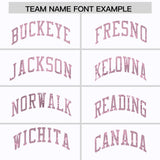 Custom White Light Pink Women Basketball Jersey Dress