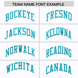 Custom White Sky Blue Women Basketball Jersey Dress