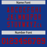 Custom Royal Red Women Basketball Jersey Dress