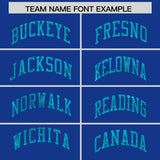 Custom Royal Sky Blue Women Basketball Jersey Dress