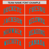 Custom Orange Sky Blue Women Basketball Jersey Dress