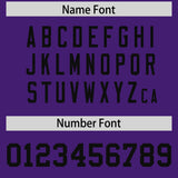 Custom Purple Black Women Basketball Jersey Dress