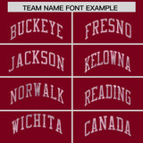 Custom Crimson Light Pink Women Basketball Jersey Dress