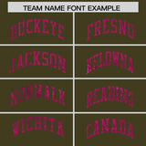 Custom Olive Pink Women Basketball Jersey Dress