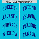 Custom Sky Blue Royal Women Basketball Jersey Dress