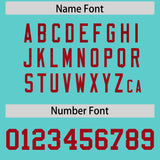 Custom Bright Green Red Women Basketball Jersey Dress