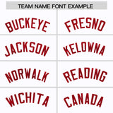 Custom White Red Women Basketball Jersey Dress