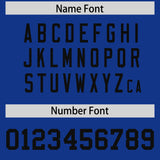 Custom Royal Black Women Basketball Jersey Dress