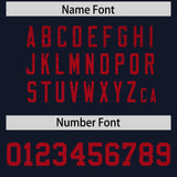 Custom Navy Red Women Basketball Jersey Dress