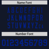 Custom Navy Royal Women Basketball Jersey Dress